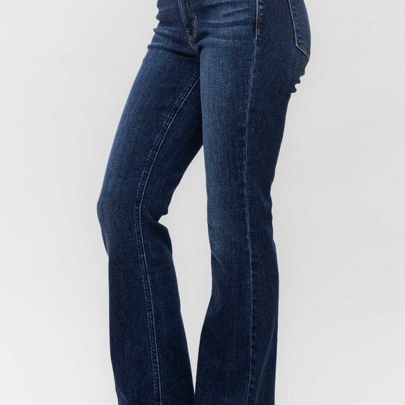 NWT Judy Blue HW Vintage Frayed Hem Bootcut - Size 11(30) style jb82568. - Picture 2 of 4
